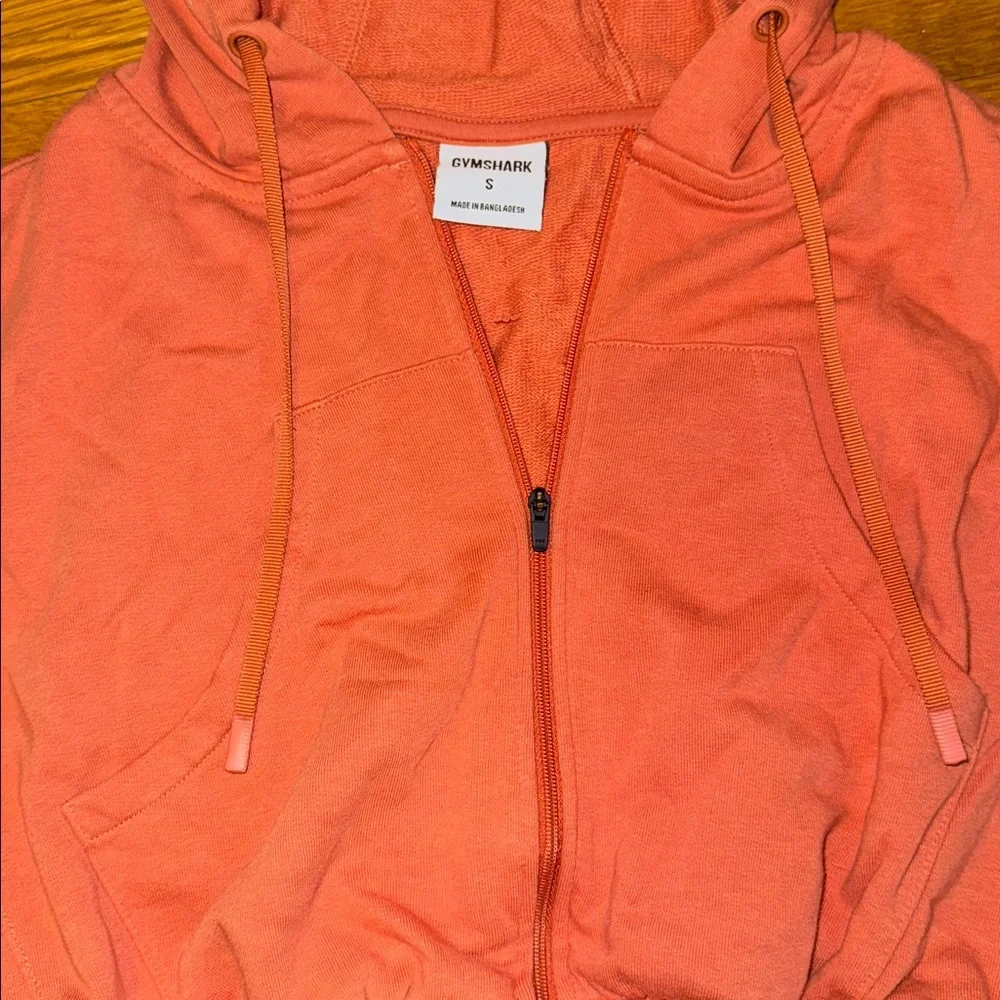 Gymshark Cropped Zip Up Jacket Size Small